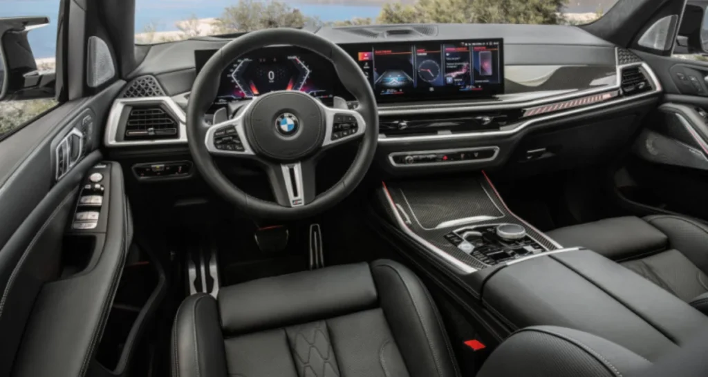 2024 BMW X7 interior features