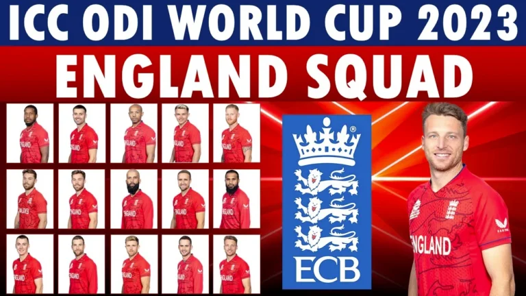 Read more about the article World Cup 2023 mein England ke kaun kaun khiladi khelenge? Squad List
