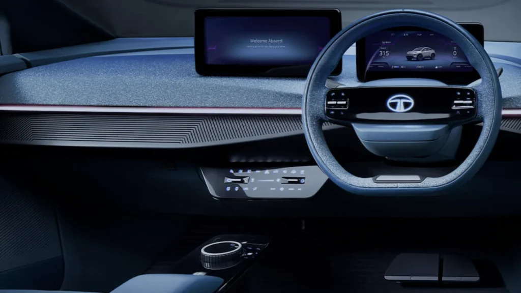 2024 Tata Curvv EV Interior Features