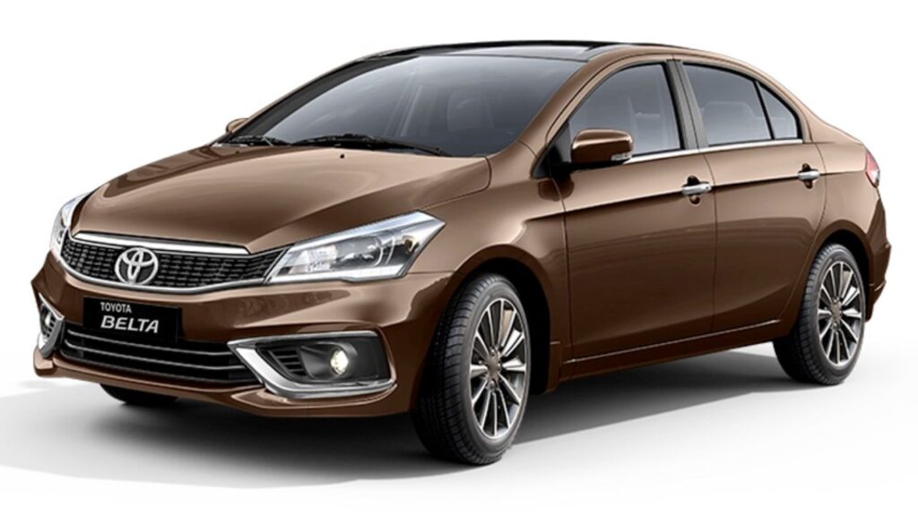 Upcoming Toyota Belta Expected Exterior Looks