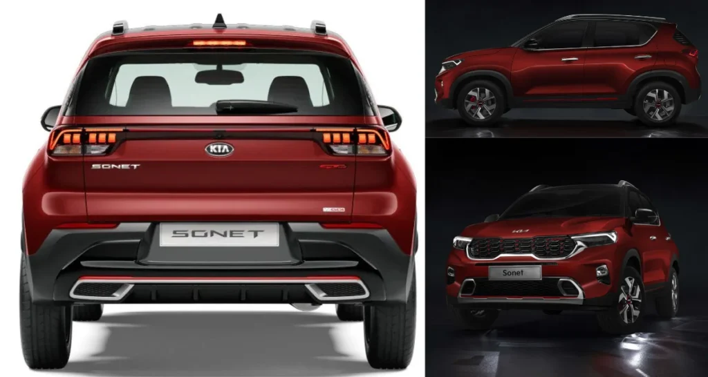New Kia Sonet Top Model Features and Specifications